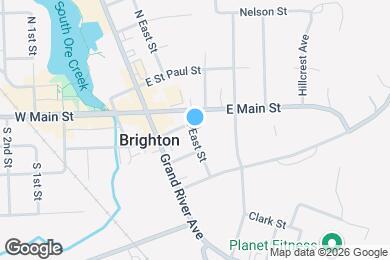 Map image of the property - 207 S East St