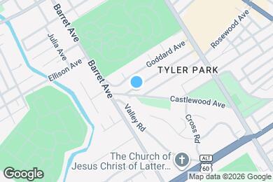 Map image of the property - 1333 Castlewood Ave