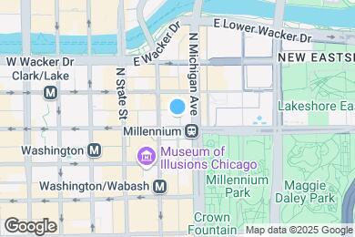 Map image of the property - 72 E Randolph St