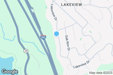 Map image of the property - 1485 Lakeview Dr