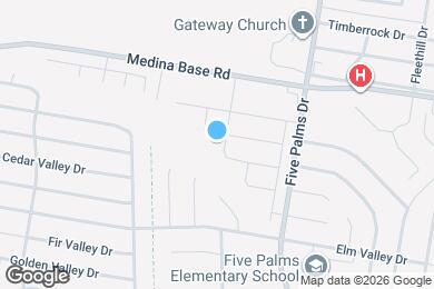 Map image of the property - 6006 Autumn Palms