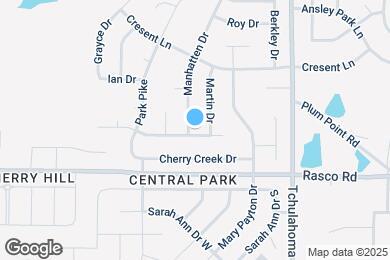 Map image of the property - 8104 Manhatten Dr
