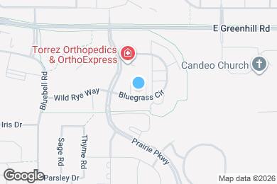 Map image of the property - The Residence at Willow Falls