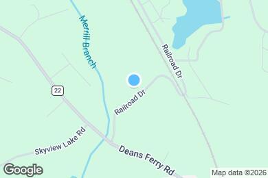 Map image of the property - 1298 Railroad Dr
