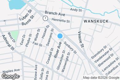 Map image of the property - 884 River Ave