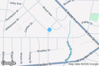 Map image of the property - 1908 Whitsett St