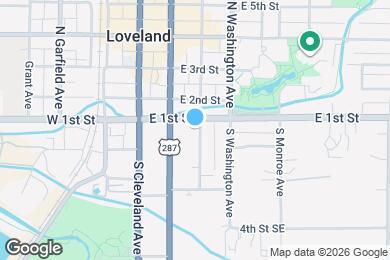 Map image of the property - 117 S Jefferson Ave