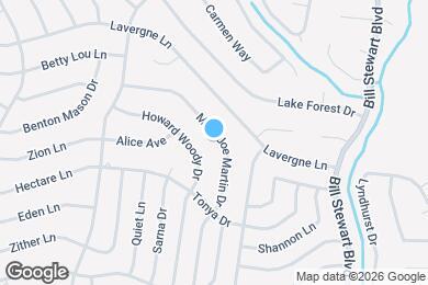 Map image of the property - 132 Mary Joe Martin Dr