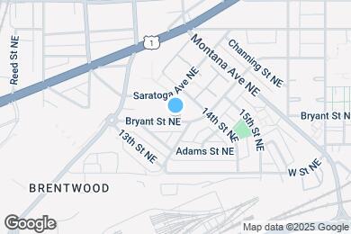 Map image of the property - 1380 Bryant St NE