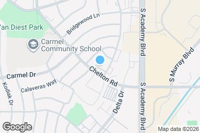 Map image of the property - 1848 Zebulon Dr