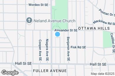 Map image of the property - 1027 Underwood Ave SE