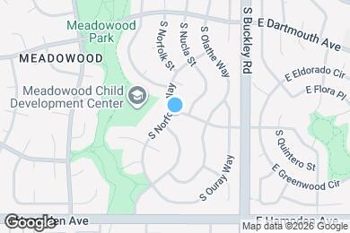 Map image of the property - 16524 E Floyd Ave