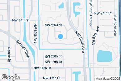 Map image of the property - 5870 NW 22nd St