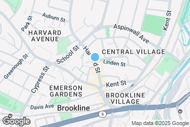 Map image of the property - 46 Harvard St