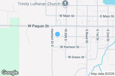 Map image of the property - 417 W Hoosac St