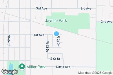 Map image of the property - 1510 1st Ave