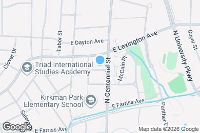 Map image of the property - 923 Rosewood Pl