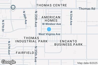 Map image of the property - 3350 W Virginia Ave