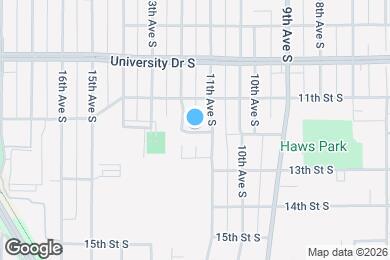 Map image of the property - 1126 13th St S