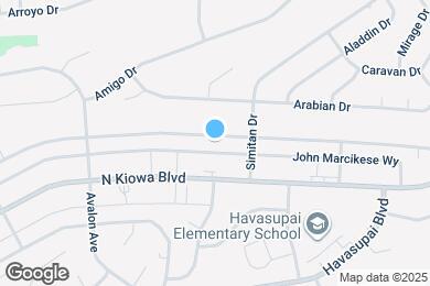Map image of the property - 2820 Palisades Dr