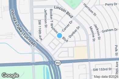 Map image of the property - 11405 SW 148th St
