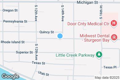 Map image of the property - 1339 Rhode Island St