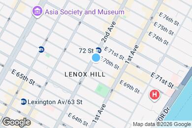 Map image of the property - 301 E 69th St