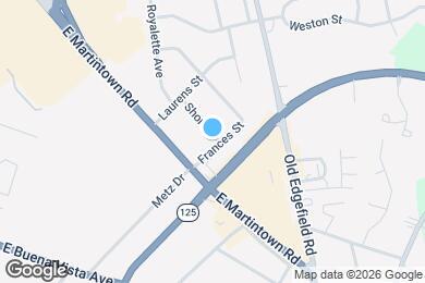 Map image of the property - 1125 FRANCES ST