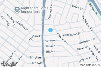 Map image of the property - 2503 3rd Ave