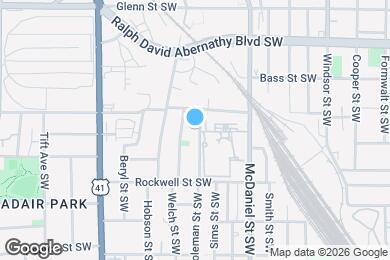 Map image of the property - Room in House on Coleman St SW