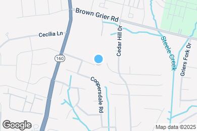 Map image of the property - 4100 Steele Oaks Dr