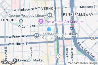 Map image of the property - 6 E Franklin St