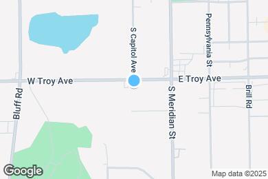 Map image of the property - 127 W Troy Ave