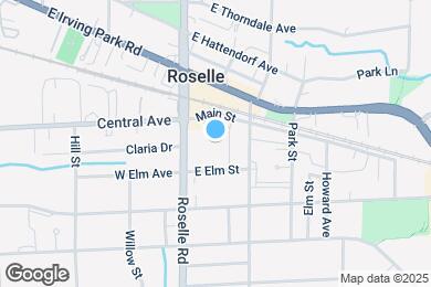 Map image of the property - 27 S Roselle Rd