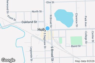 Map image of the property - 101 S Saginaw St