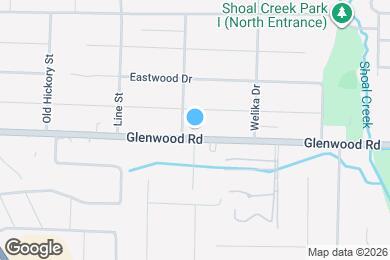 Map image of the property - 3450 Glenwood Rd