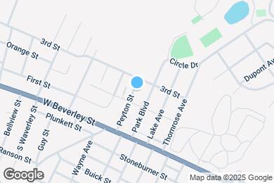 Map image of the property - 117 Peyton St