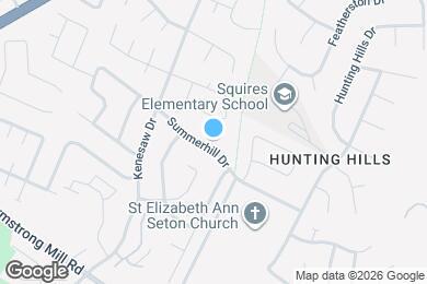 Map image of the property - 1649 Summerhill Dr