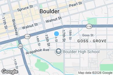 Map image of the property - 1625 16th St