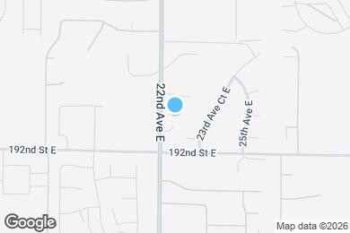 Map image of the property - 2225 191st St Ct E