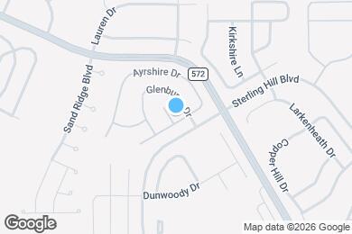 Map image of the property - 4582 Sheringham Ct