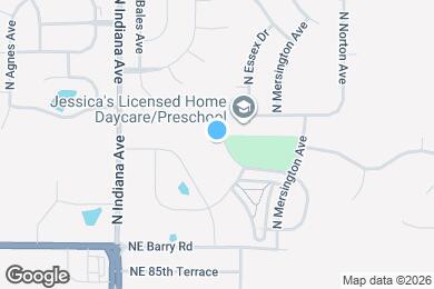 Map image of the property - 8720 N Cleveland Ave