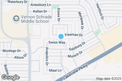 Map image of the property - 7717 Swiss Way