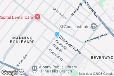 Map image of the property - 123 N Allen St