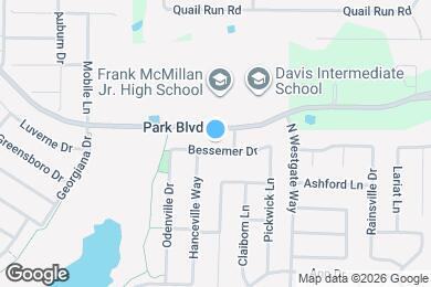 Map image of the property - 816 Bessemer Dr