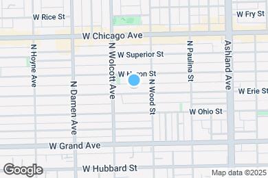 Map image of the property - 1826 W Erie St