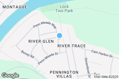Map image of the property - 3304 Penn Meade Way