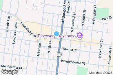 Map image of the property - 716 Broadway St