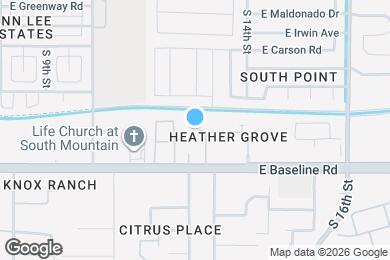 Map image of the property - 1304 E Dunbar Dr