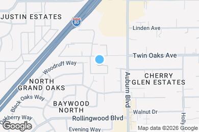 Map image of the property - Sierra Ridge Apartments